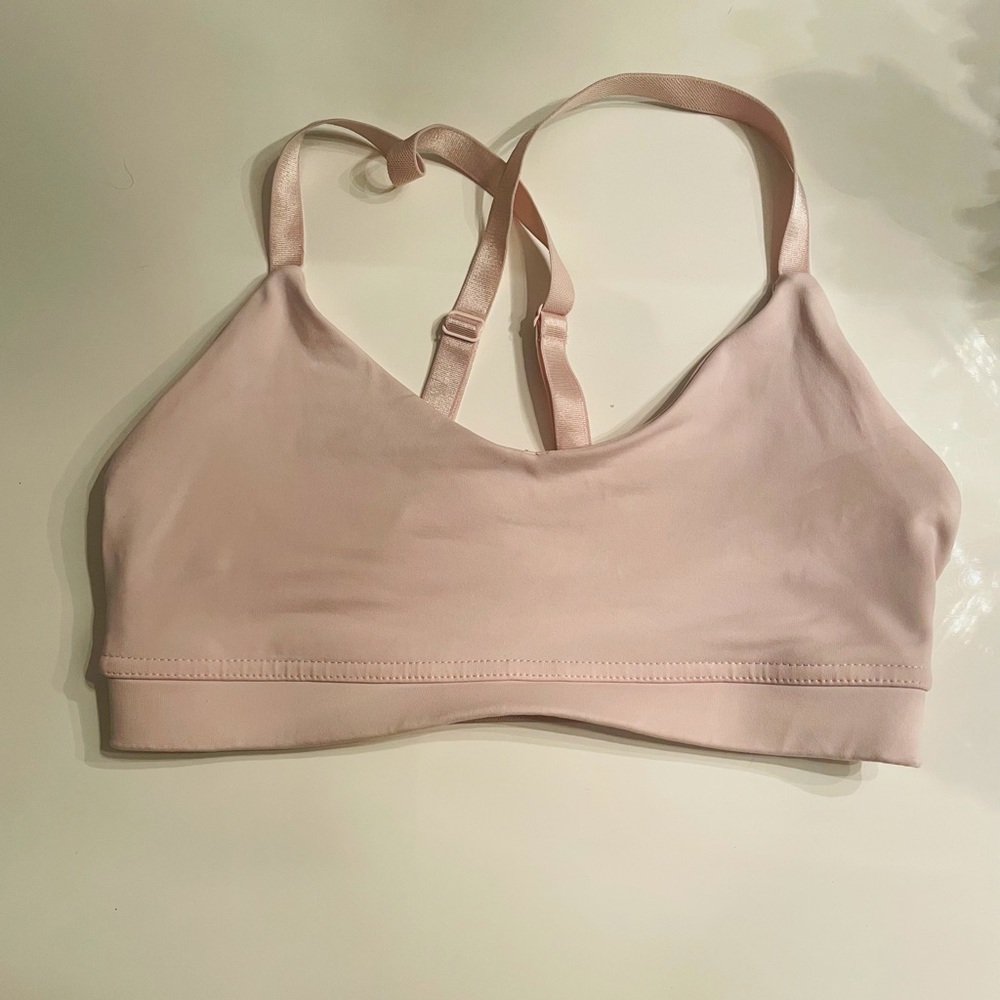 Pink Sports Bra